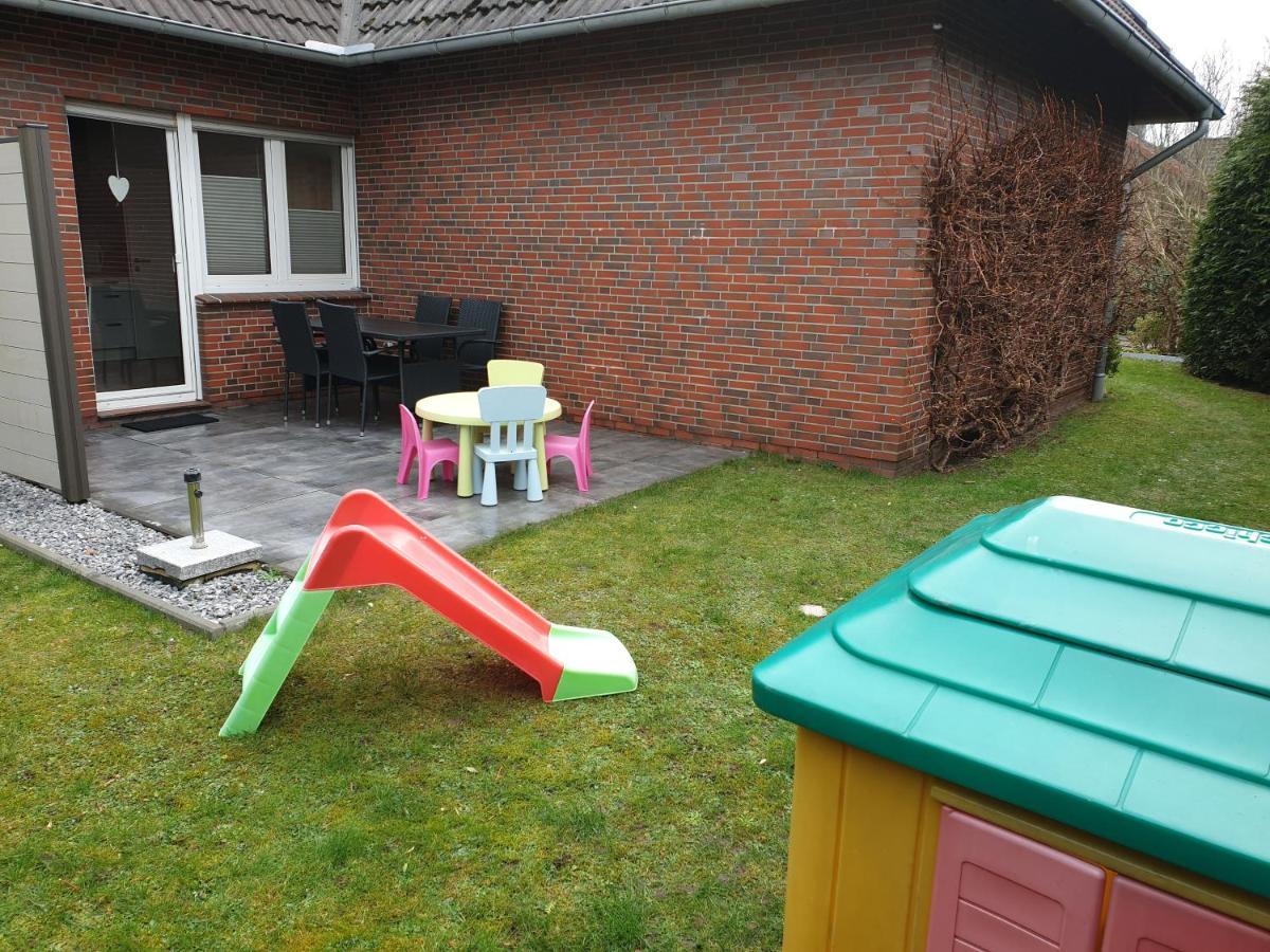 Ferienwohnung Voelker, Wenige Schritte Zum Meer, Wlan, 3 Sz, Kinder Geeignet, Sackgasse, Horumersiel - Nordsee, Erdgeschoss Schillig Exterior photo