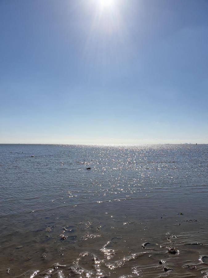 Ferienwohnung Voelker, Wenige Schritte Zum Meer, Wlan, 3 Sz, Kinder Geeignet, Sackgasse, Horumersiel - Nordsee, Erdgeschoss Schillig Exterior photo
